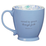 Saved by Grace Through Faith Ceramic Mug