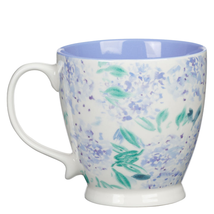 Saved by Grace Through Faith Floral Ceramic Mug