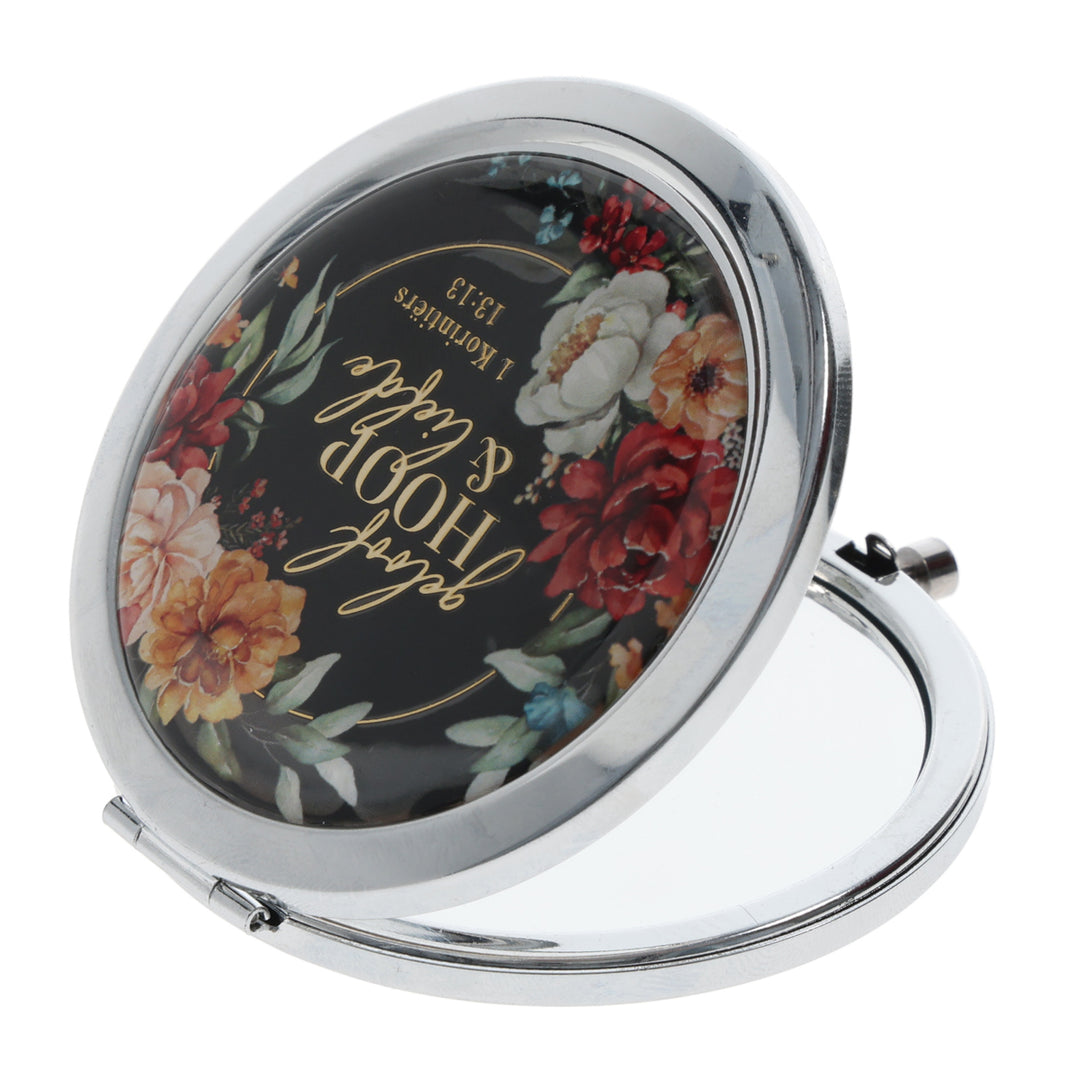 Geloof, Hoop en Liefde Afrikaans Compact Mirror