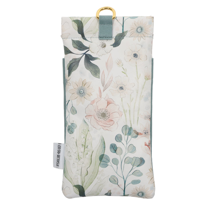 Be Still and Know That I Am God Faux Leather Glasses Case