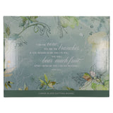 I Am the Vine Large Glass Cutting Board