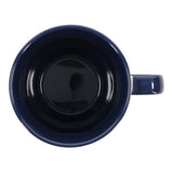 Be Still and Know Ceramic Mug with Navy Blue Interior