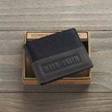 Walk by Faith Genuine Leather Wallet