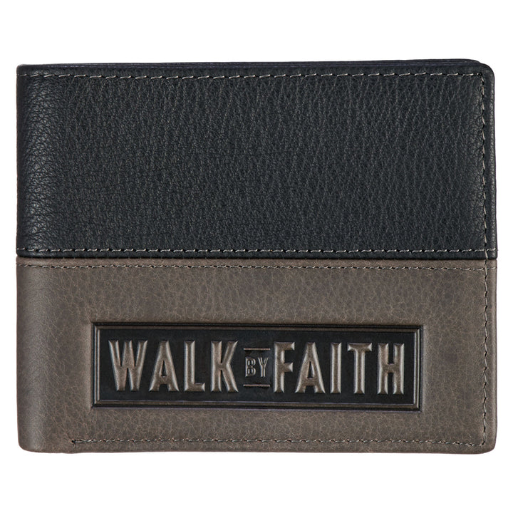 Walk by Faith Genuine Leather Wallet