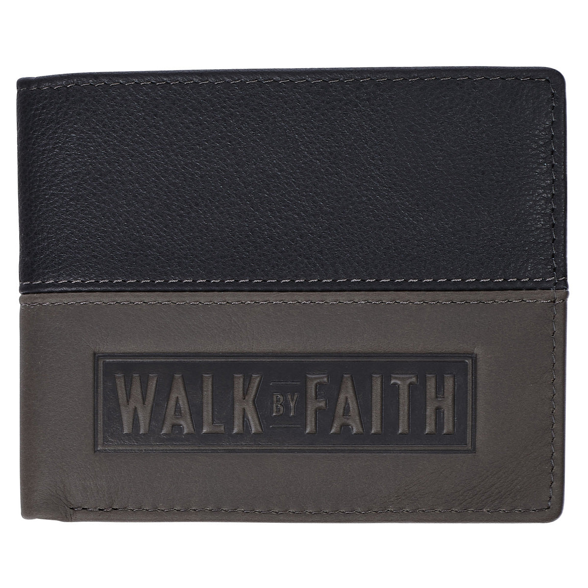 Walk by Faith Genuine Leather Wallet