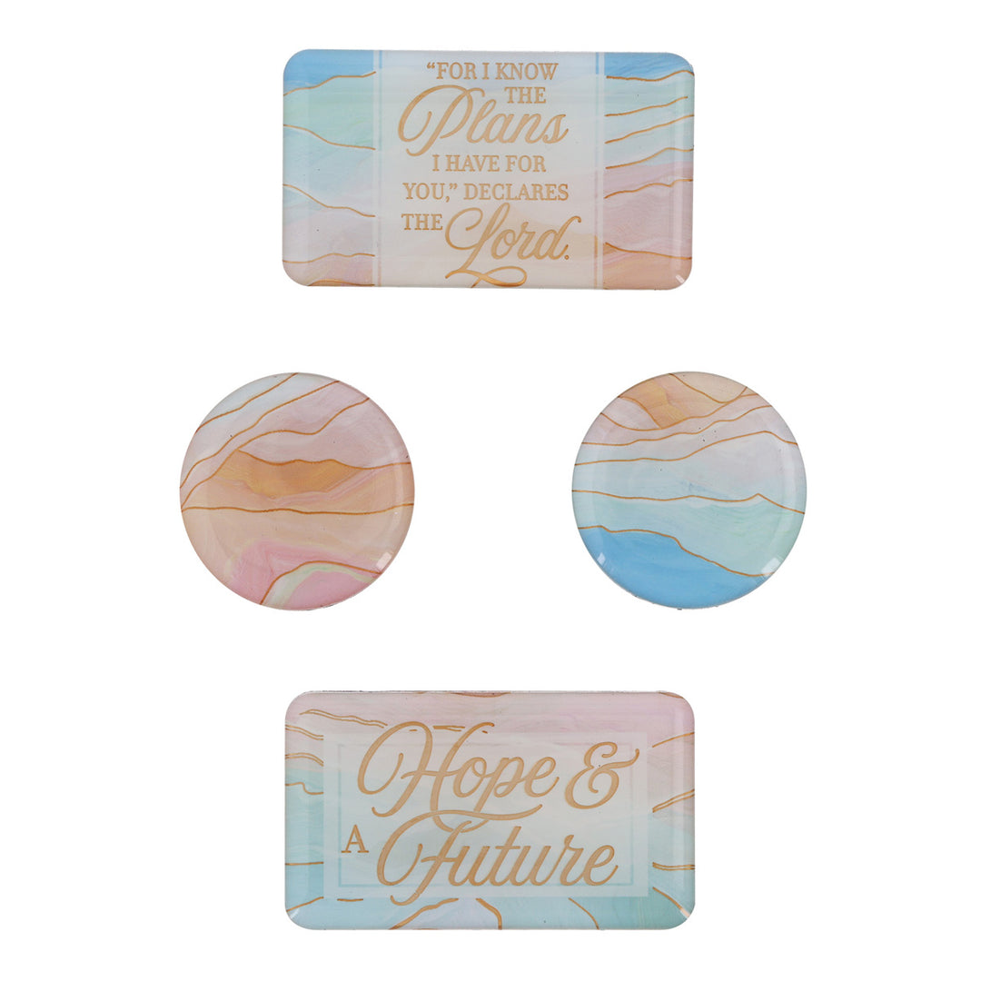 Hope and Future Waves Four-Piece Magnetic Set