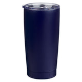 Travel Mug - Be Strong and Courageous (Stainless Steel, Navy)