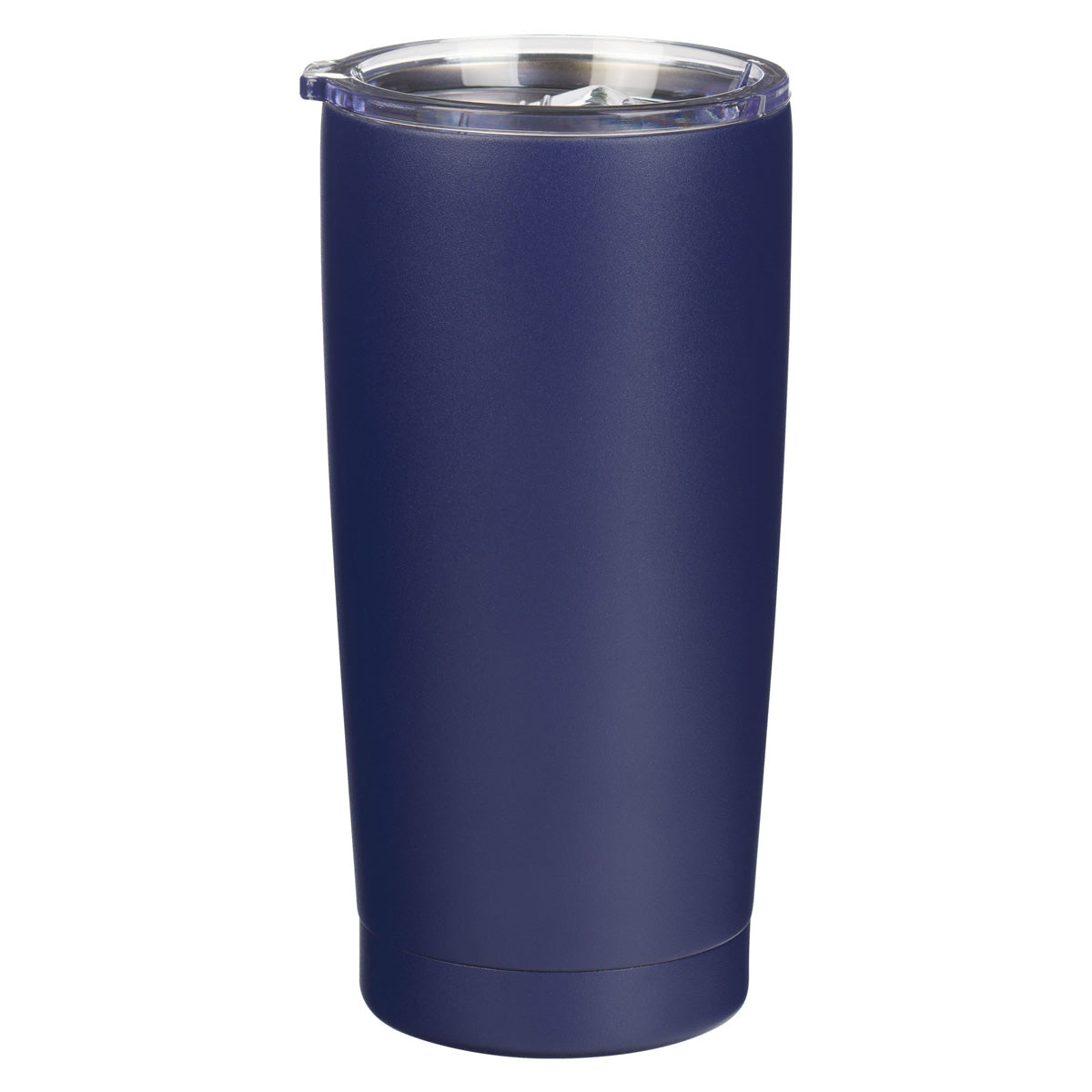 Be Strong and Courageous Navy Stainless Steel Travel Mug