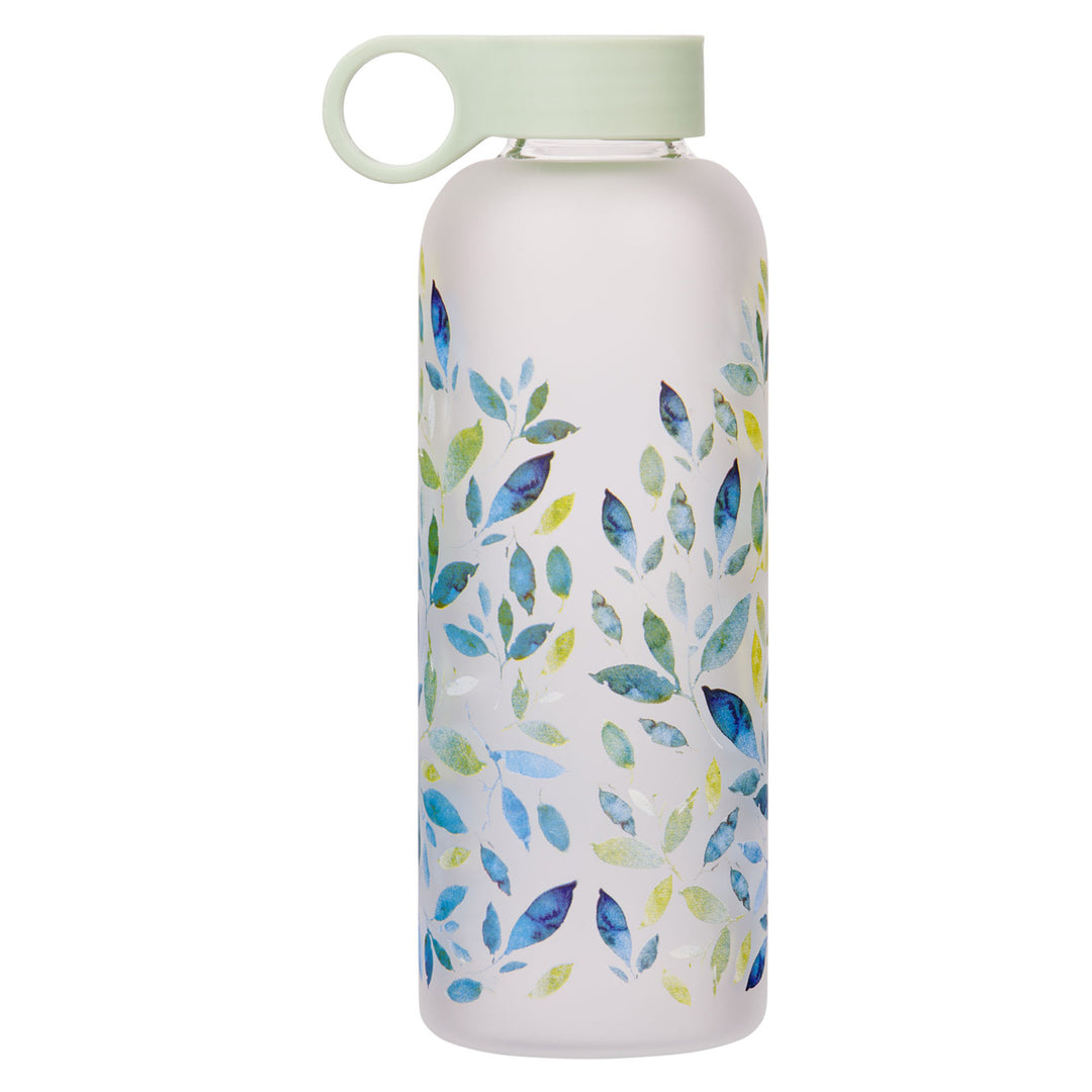 Be Still and Know That I Am God Frosted Glass Water Bottle