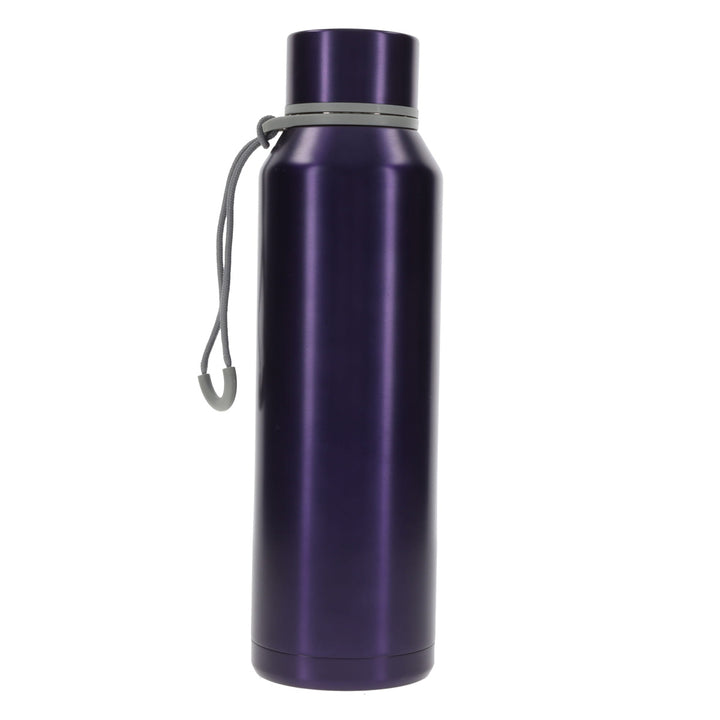 Under His Wings You Will Find Refuge Purple Stainless Steel Water Bottle