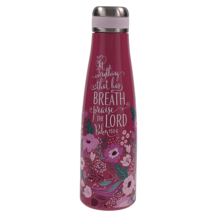 Let Everything That Has Breath Praise the Lord Stainless Steel Water Bottle