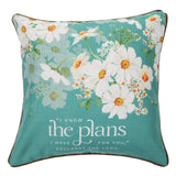 Hope and a Future Two-Piece Square Pillow Case Set