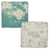 Hope and a Future Two-Piece Square Pillow Case Set