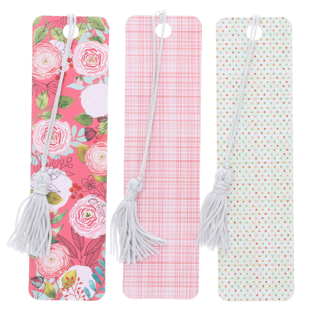 Start Each Day with a Grateful Heart Three-Piece Bookmark with Tassel Set