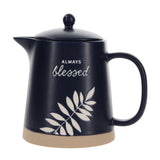 Always Blessed Ceramic Tea Pot