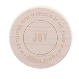 The Lord's Presence - Joy - Citrus Bliss Scented Candle with Wooden Lid