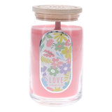The Lord's Presence - Love - Gentle Jasmine Scented Candle with Wooden Lid