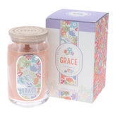 The Lord's Presence - Grace - Peony Garden Scented Candle with Wooden Lid