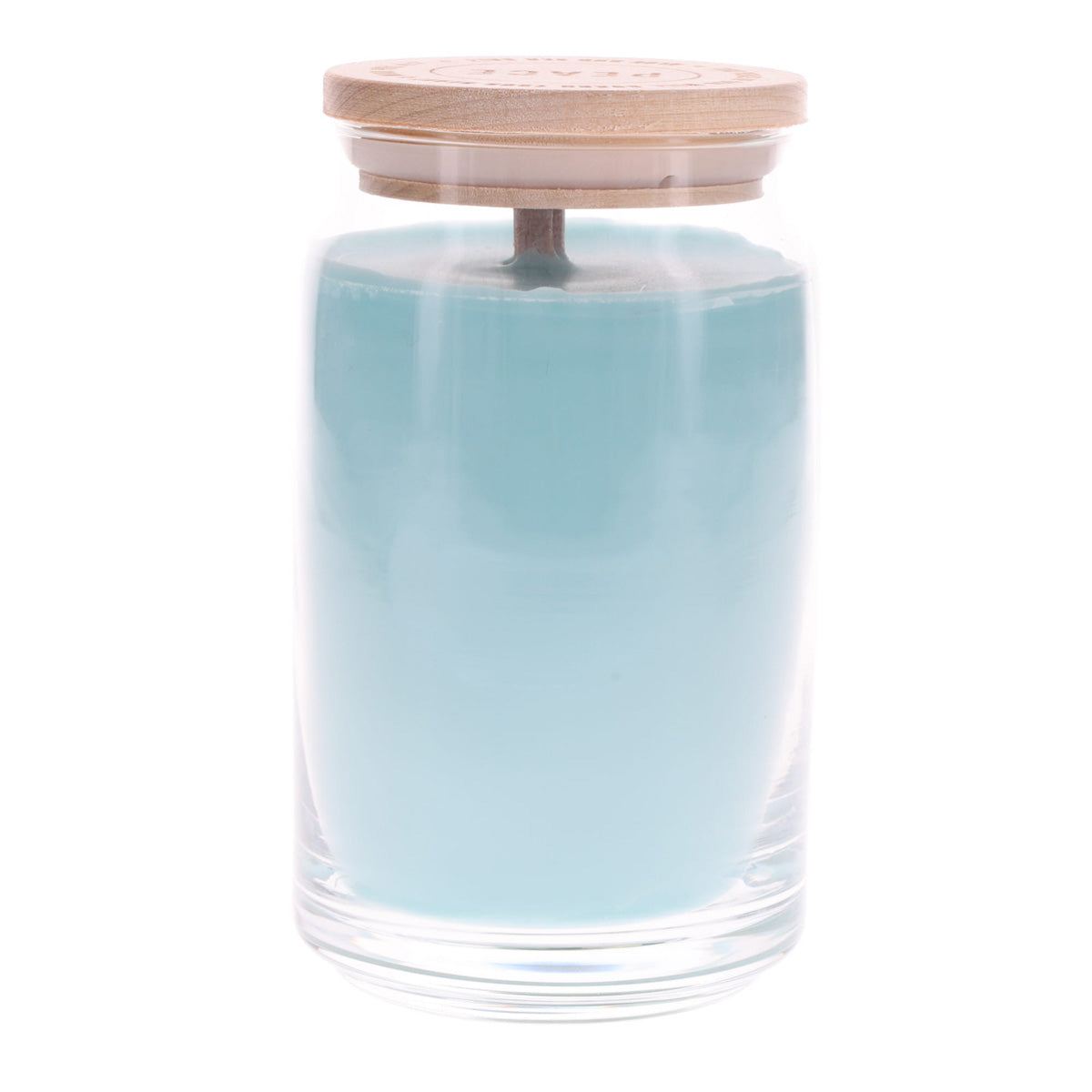 The Lord's Presence - Peace - Aloe and Sea Salt Scented Candle with Wooden Lid
