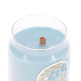 The Lord's Presence - Peace - Aloe and Sea Salt Scented Candle with Wooden Lid