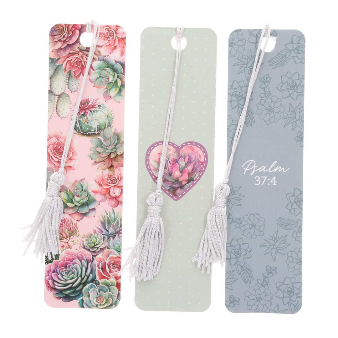 Vind Vreugde in die Here Afrikaans Three-Piece Bookmark with Tassel Set