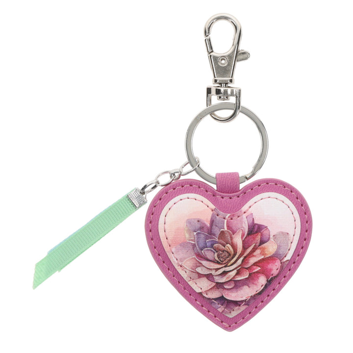 Vind Vreugde in die Here Afrikaans Faux Leather Key Ring with Charm