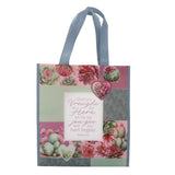Vind Vreugde in die Here en Hy Sal Jou Gee Wat Jou Hart Begeer Afrikaans Non-Woven Tote Bag