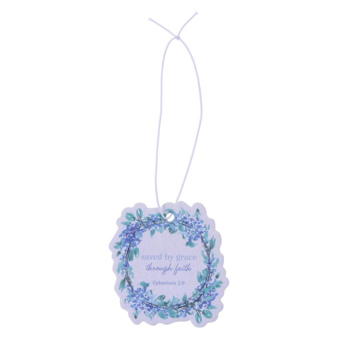 Saved by Grace Through Faith Sea Breeze Car Air Freshener