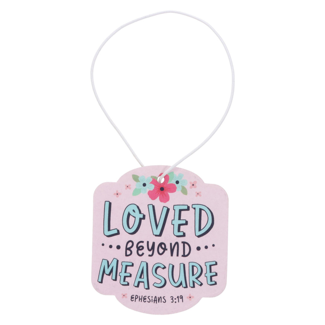 Loved Beyond Measure Jasmine Car Air Freshener