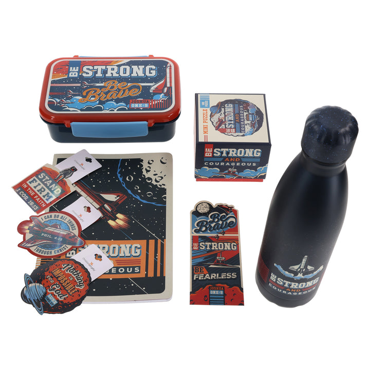 Gift Box - Be Strong and Courageous Gift Set for Boys