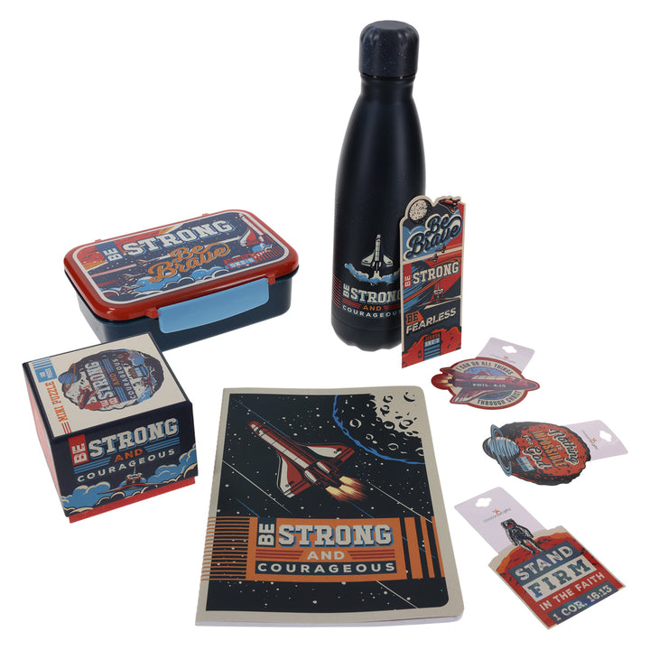 Gift Box - Be Strong and Courageous Gift Set for Boys