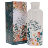 This Is the Day That the Lord Has Made Ceramic Flower Vase