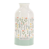 Make Today Great Ceramic Flower Vase