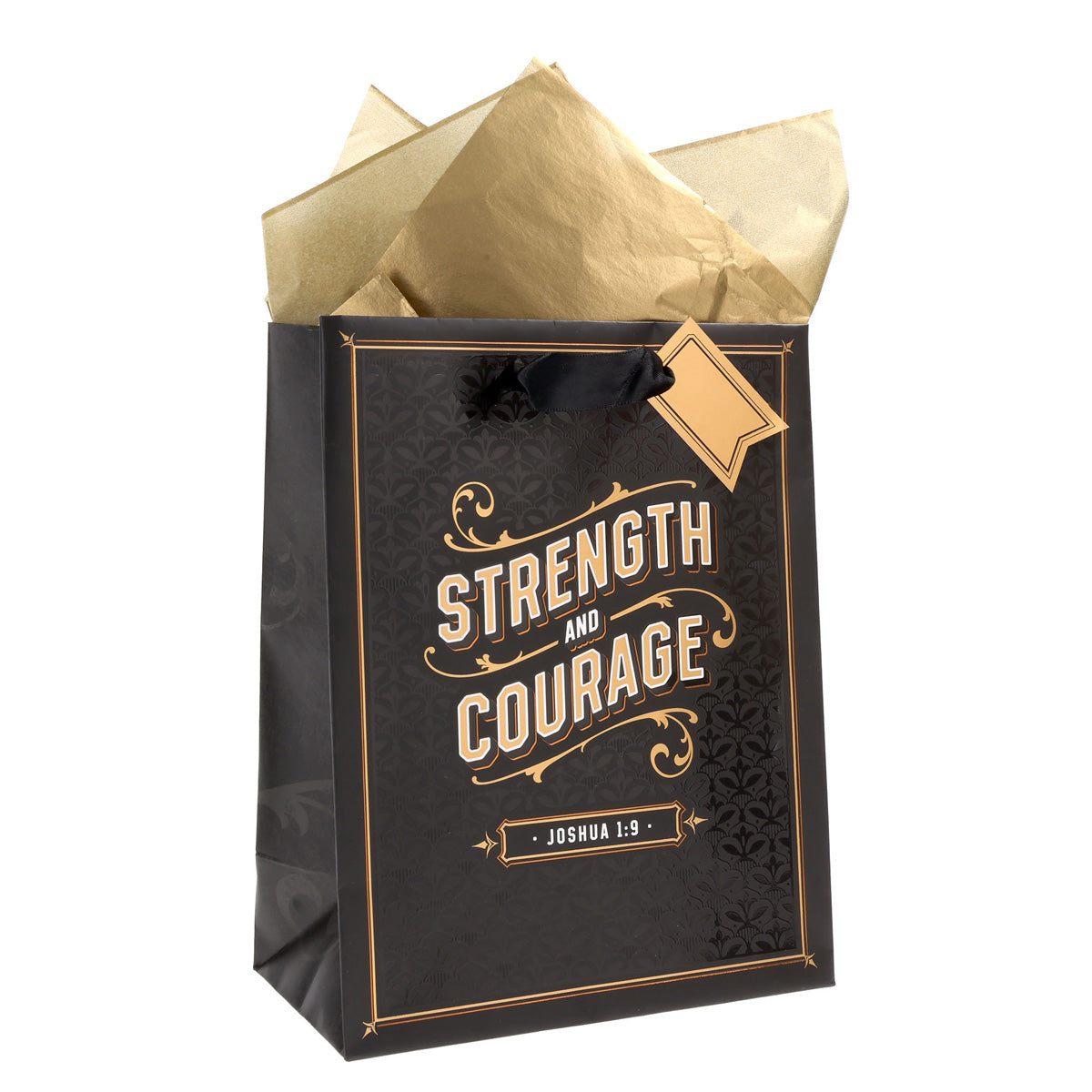 Strength and Courage Medium Gift Bag with Gift Tag