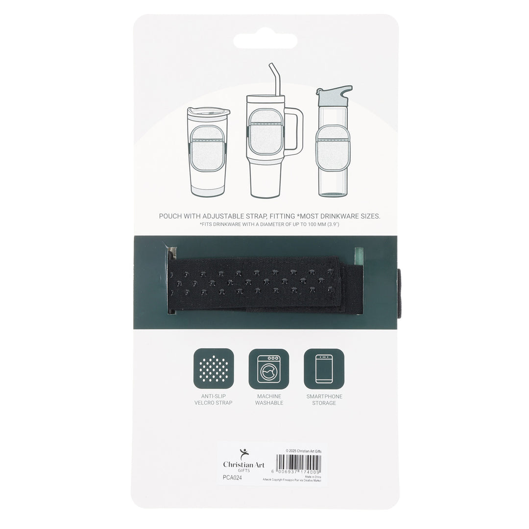 Be Still and Know That I Am God Travel Tumbler Pouch