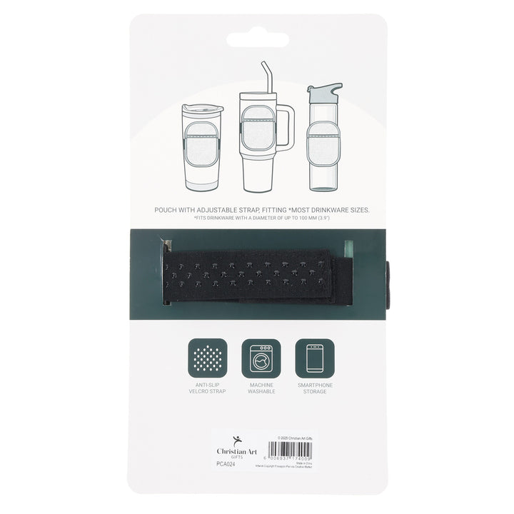Be Still and Know That I Am God Travel Tumbler Pouch