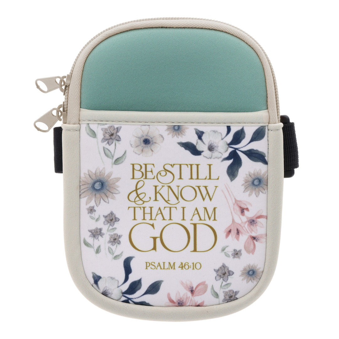 Be Still and Know That I Am God Travel Tumbler Pouch