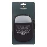 Be Strong in the Lord Travel Tumbler Pouch