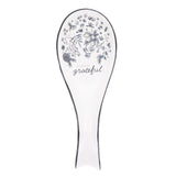 Always Grateful Ceramic Spoon Rest