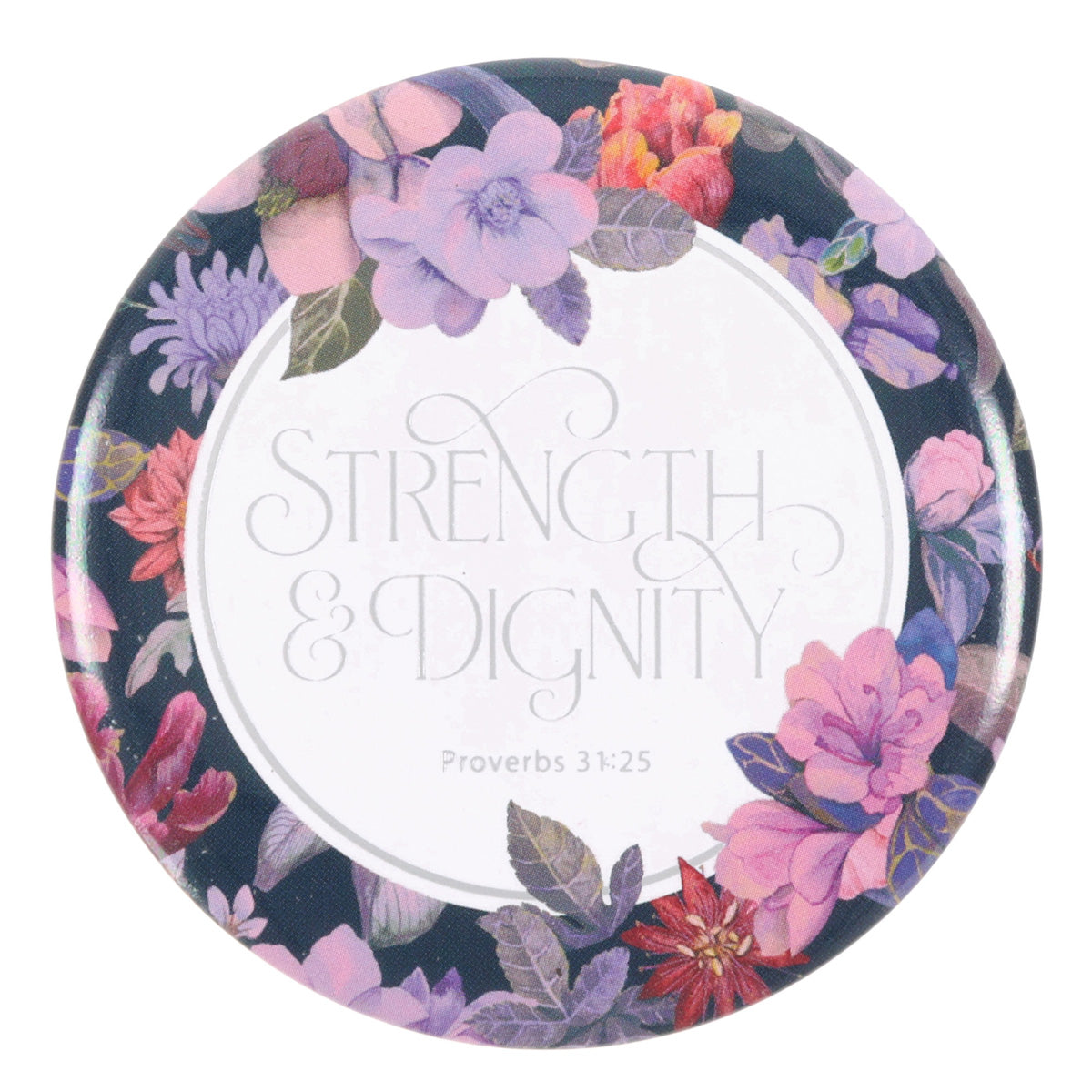 Strength and Dignity Compact Mirror