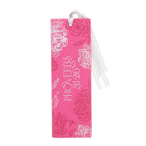 She Speaks with Kindness Faux Leather Bookmark