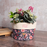 Strength & Dignity Proverbs 31 Blossom Canvas Planter Cover