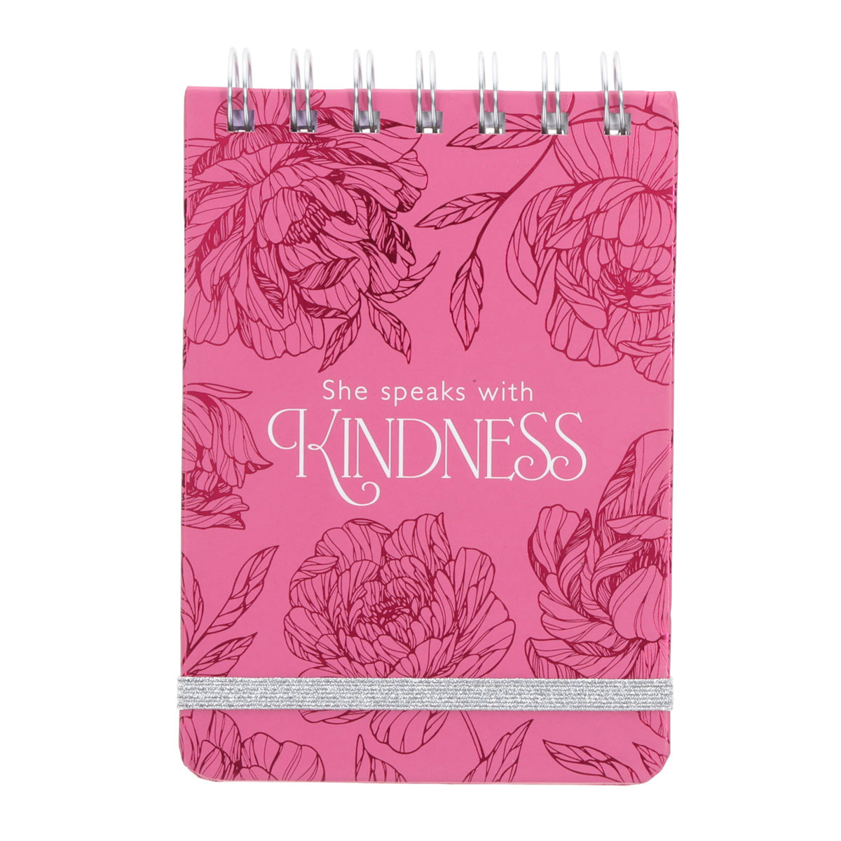 She Speaks with Kindness Wirebound Notepad