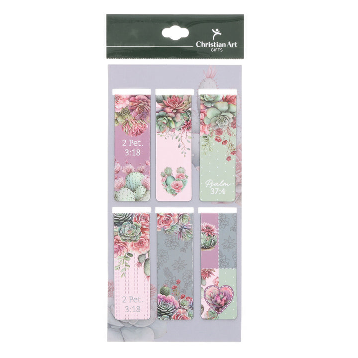 Vind Vreugde Afrikaans Six-Piece Magnetic Bookmark Set