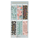 Be Joyful Always Six-Piece Magnetic Bookmark Set