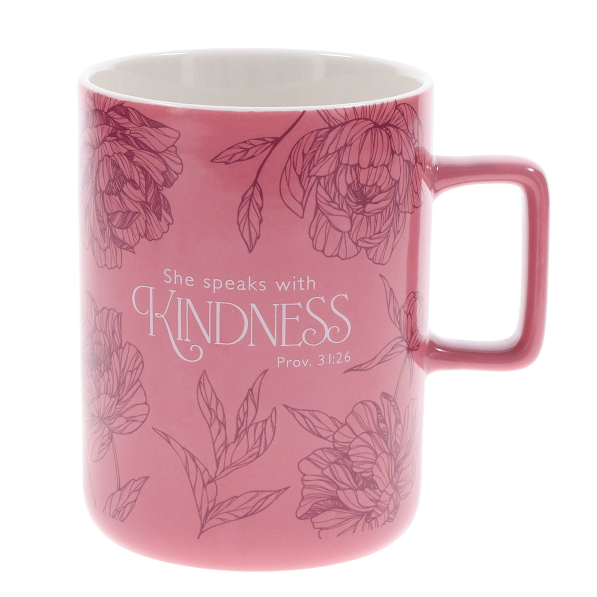 She Speaks with Kindness Ceramic Mug