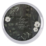 Love Is Always the Main Ingredient Melamine Serving Tray