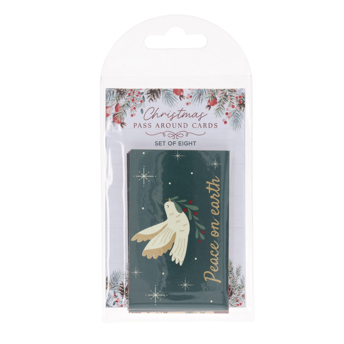 Christmas Eight-Piece Pass Around Cards