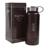 Faith Mountains Stainless Steel Water Bottle