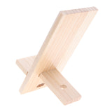 She Is Clothed with Strength and Dignity Wooden Phone Stand